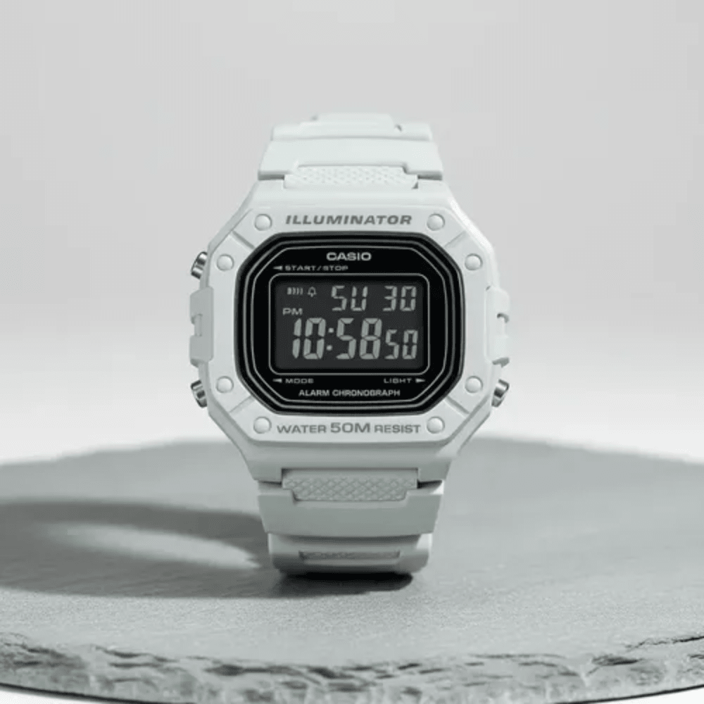 Reloj Casio Deportivo W-218H-8BVDF Resina Digital Negro Hombre3