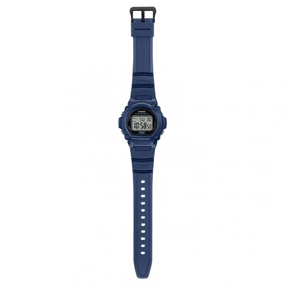 Reloj Casio Deportivo W-219H-2AVDF Digital Azul Hombre3