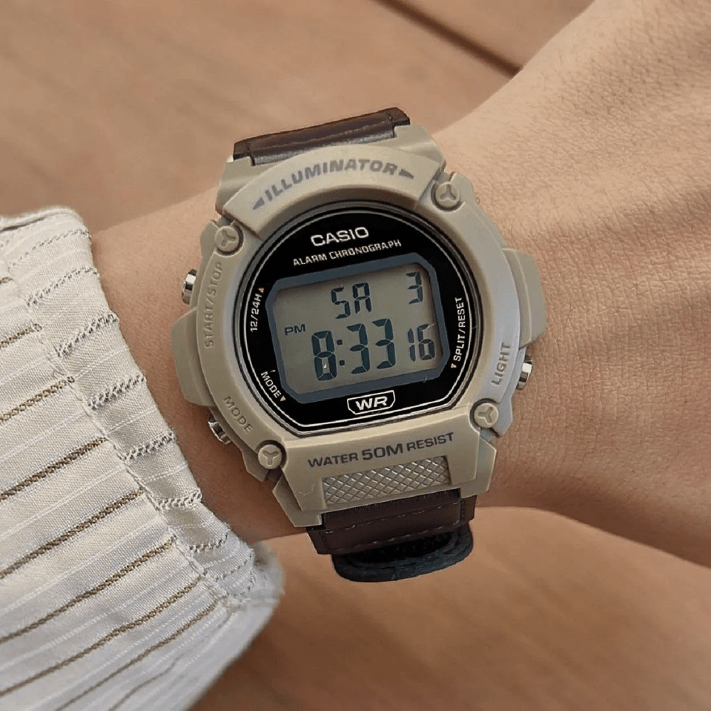 RELOJ CASIO W-219HB-5AVDF DIGITAL2