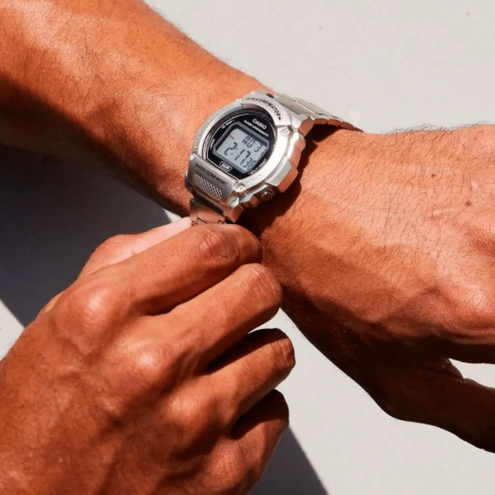 RELOJ CASIO W-219HD-1AVDF DIGITAL PLATEADO2