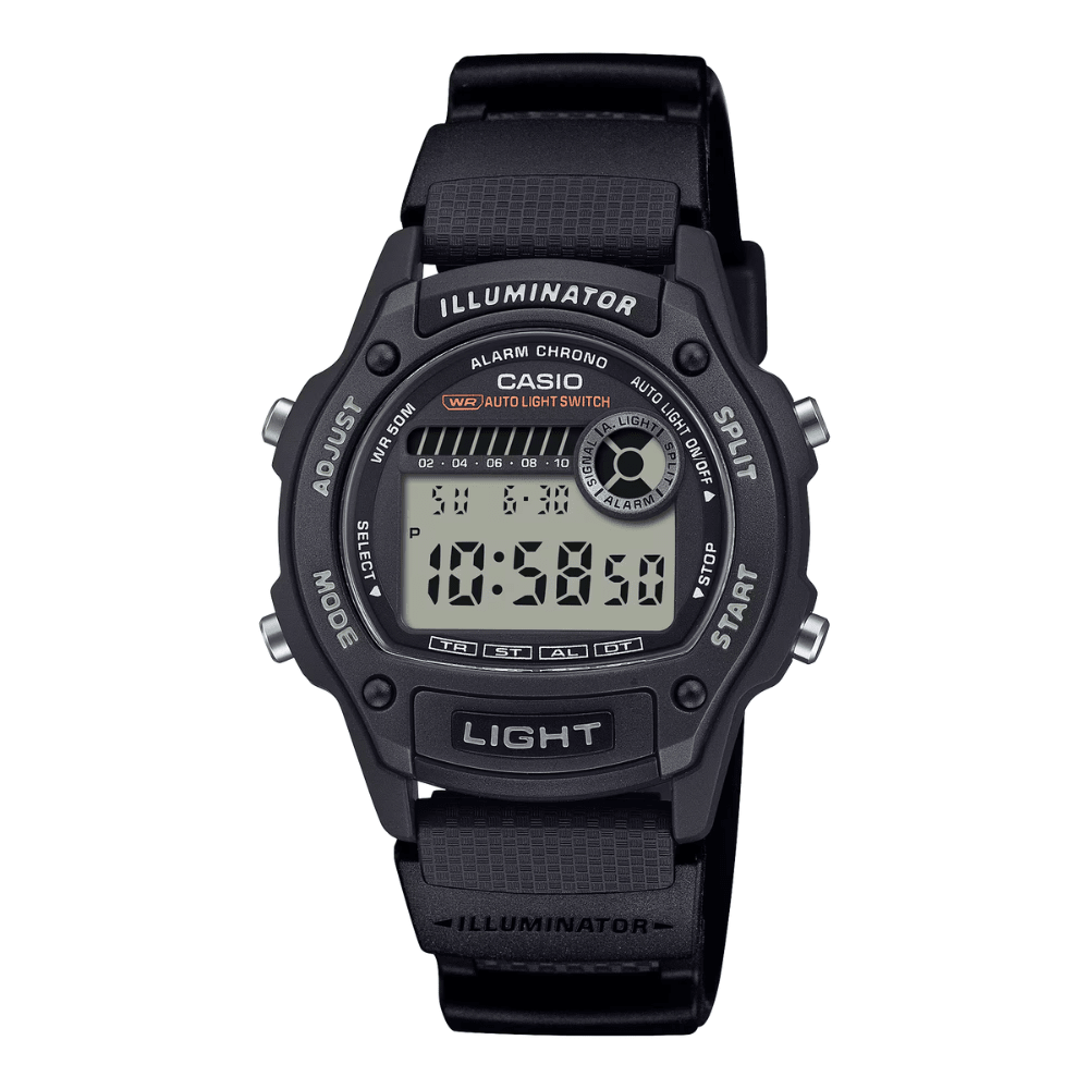 RELOJ CASIO W-220H-1AVDF ILLUMINATOR NEGRO1