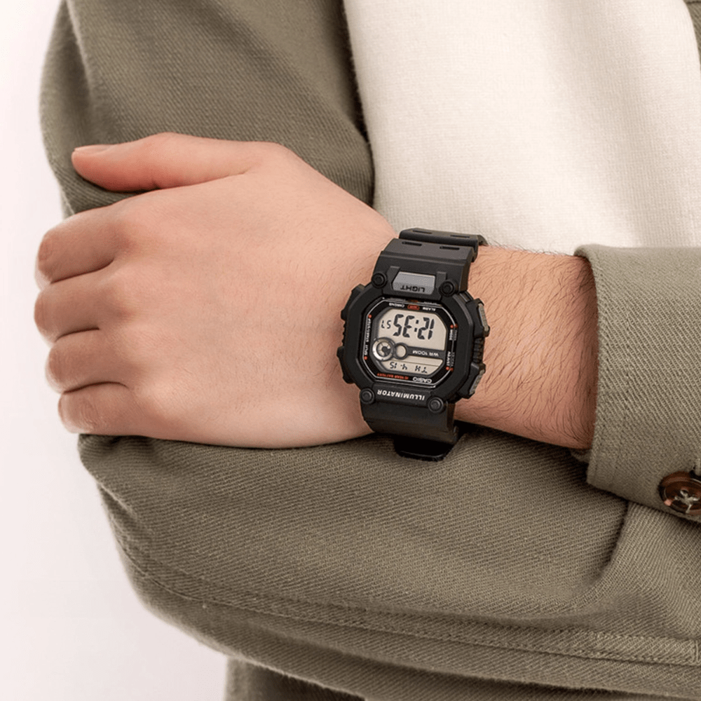 Reloj Casio Deportivo W-737HX-1AVDF Heavy Duty XL Digital Negro Hombre2