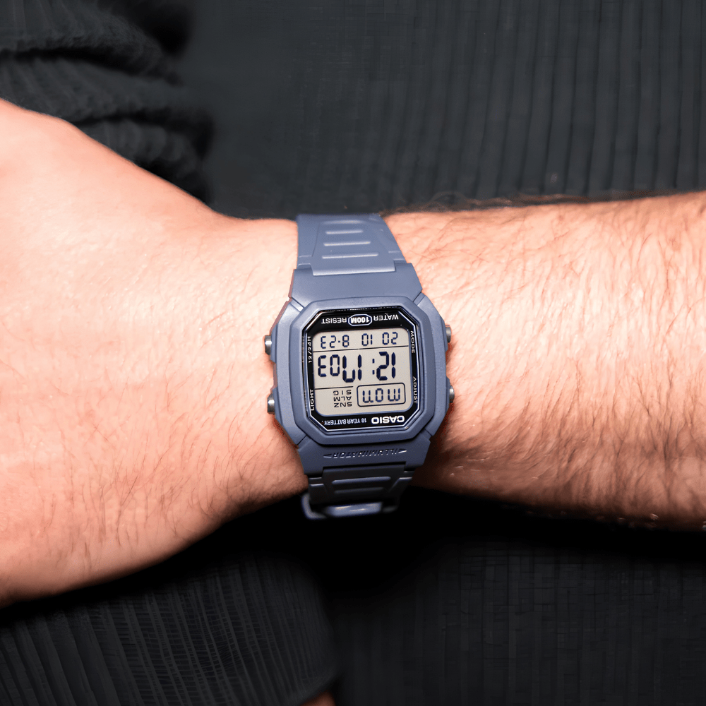 Reloj Casio Illuminator W-800H-2AVDF Digital Deportivo Resina Azul Hombre4