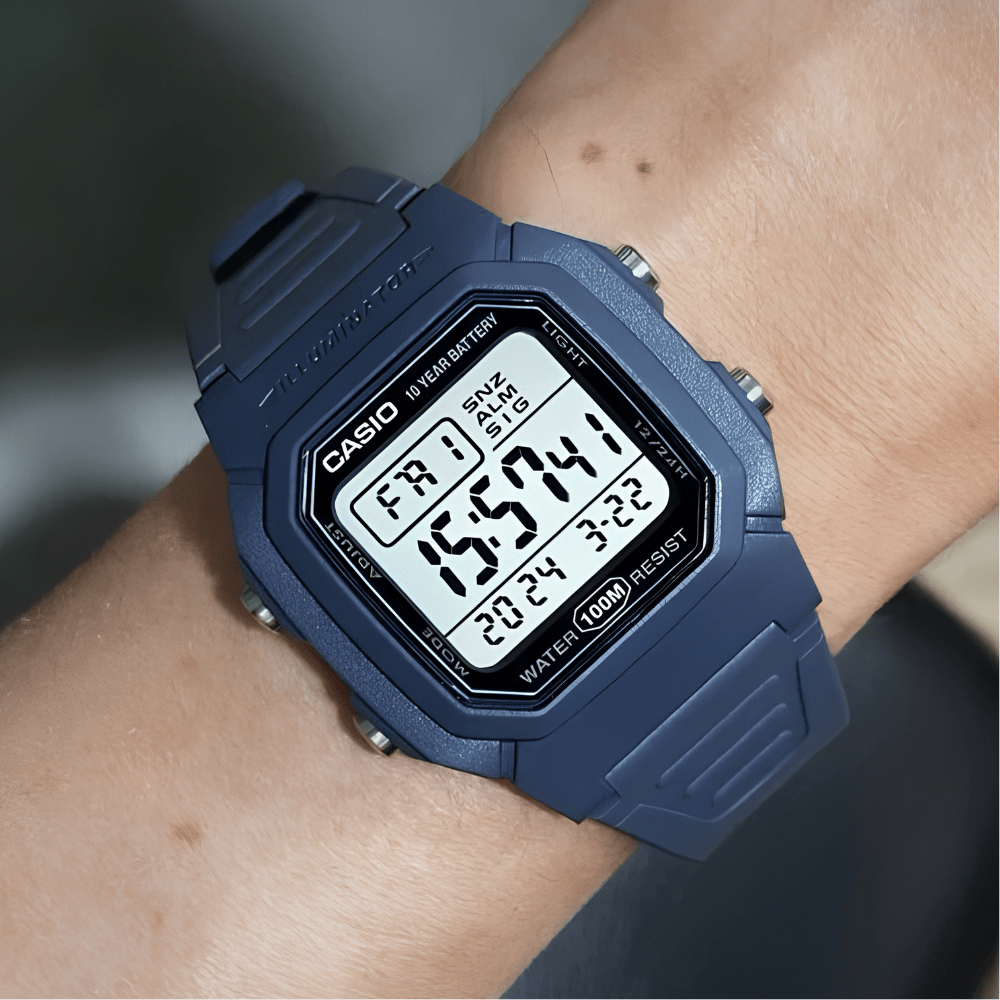 Reloj Casio Illuminator W-800H-2AVDF Digital Deportivo Resina Azul Hombre3
