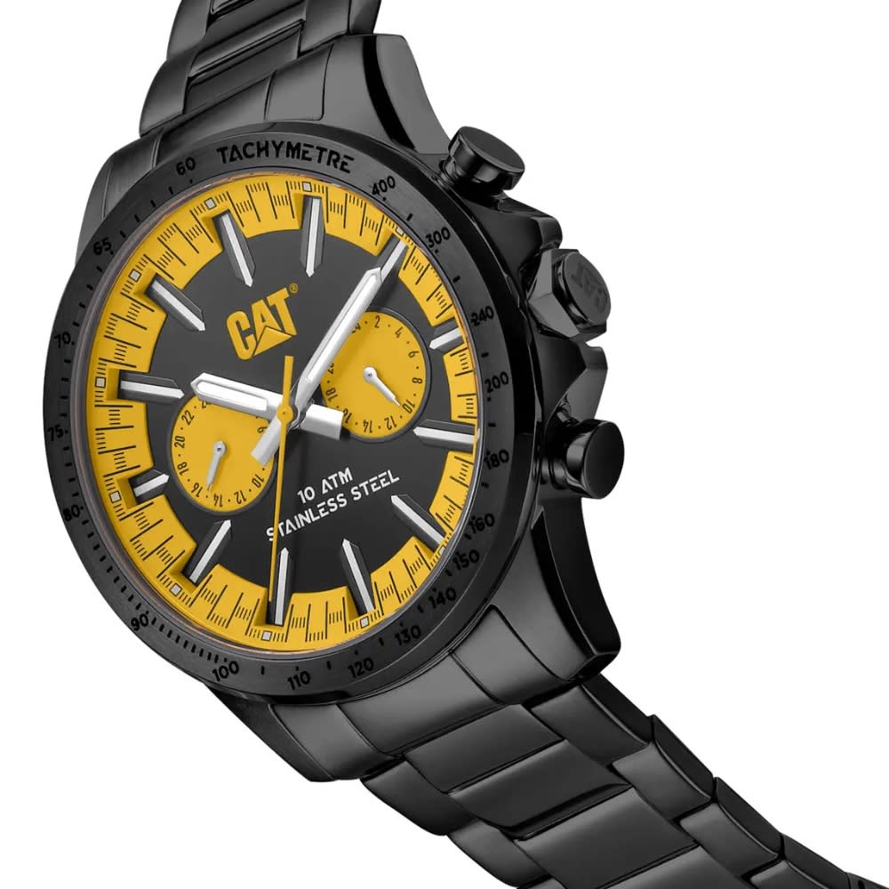 Reloj Cat Boston Multi AD.169.16.131 Análogo Negro Acero Hombre2