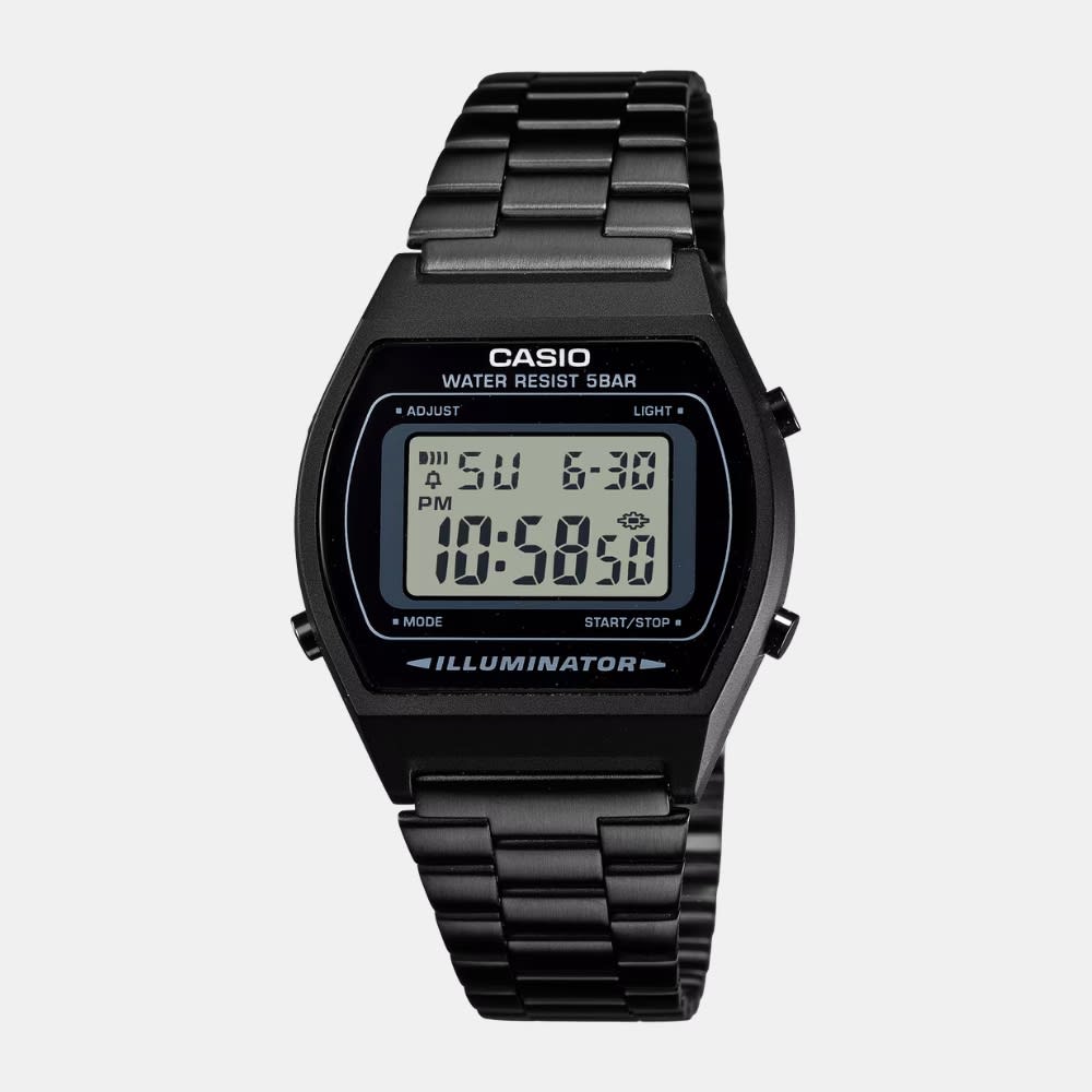 Reloj Casio Vintage B640WB-1ADF Digital Acero Negro Unisex1