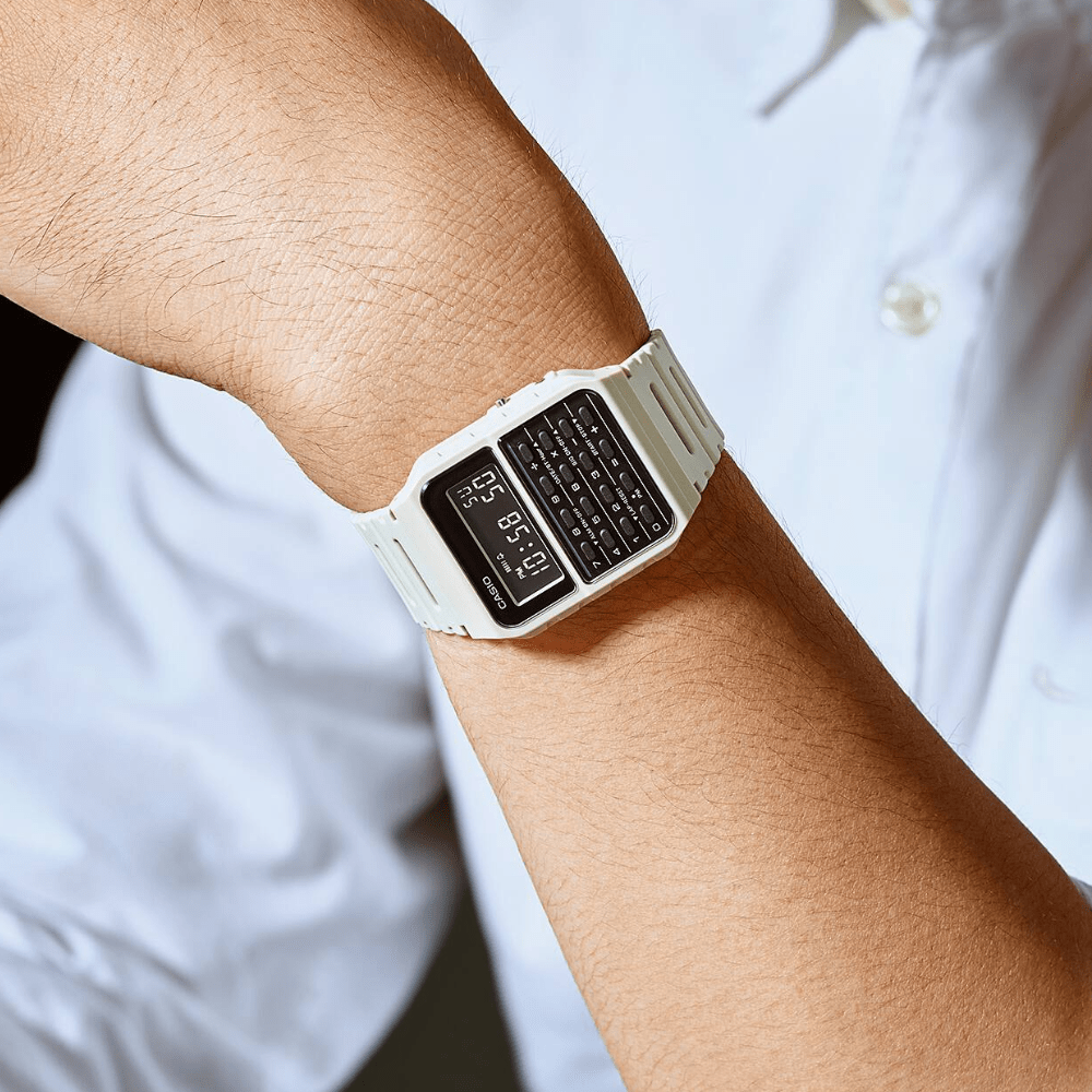 RELOJ CASIO CA-53WF-8BDF VINTAGE BLANCO2