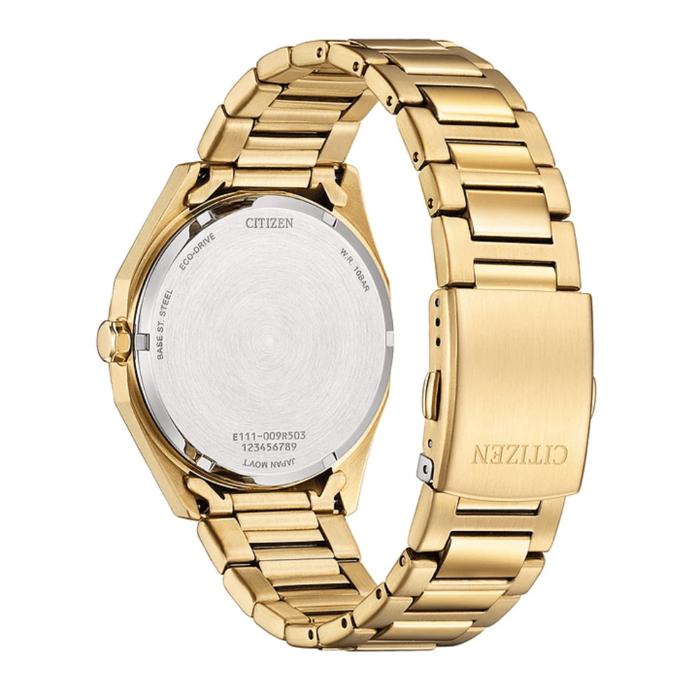 Reloj Citizen Eco-Drive BM7633-81X Golden Rose Dial Verde Acero Hombre5