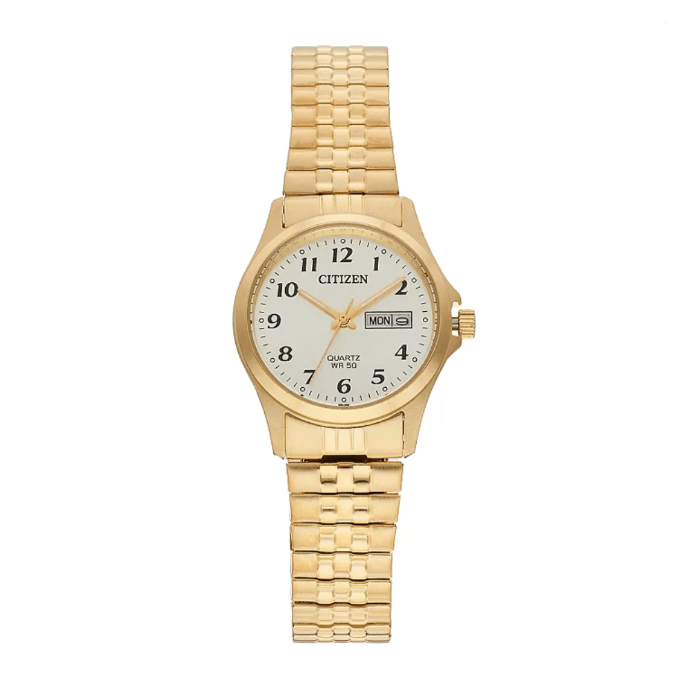 Reloj Citizen Quartz EQ2002-91P Dorado Acero Elástico Mujer4