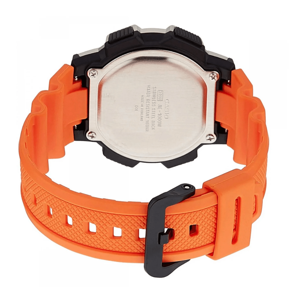 RELOJ CASIO AE-1000W-4BVDF WORLD TIME NARANJA4