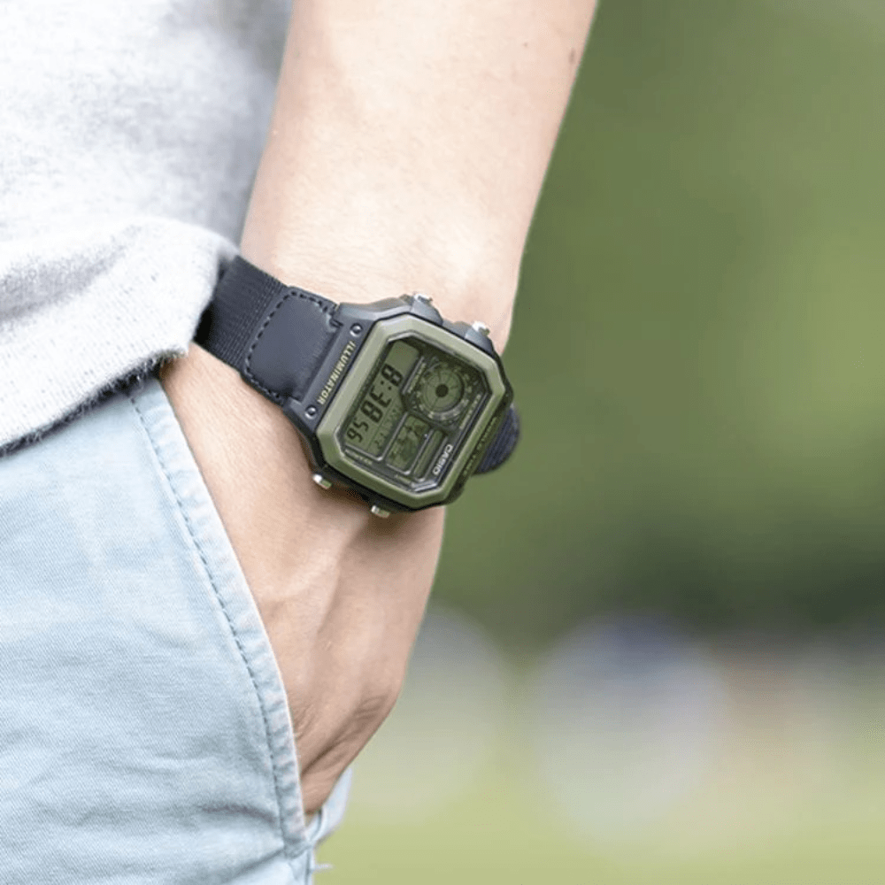 RELOJ CASIO AE-1200WHB-1BVDF WORLD TIME VERDE2