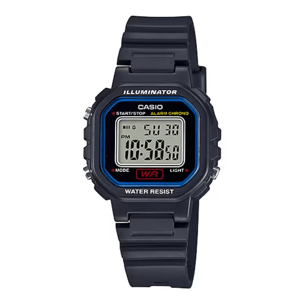 Reloj Casio Youth LA-20WH-1CDF Digital Compacto Resina Negro Unisex4