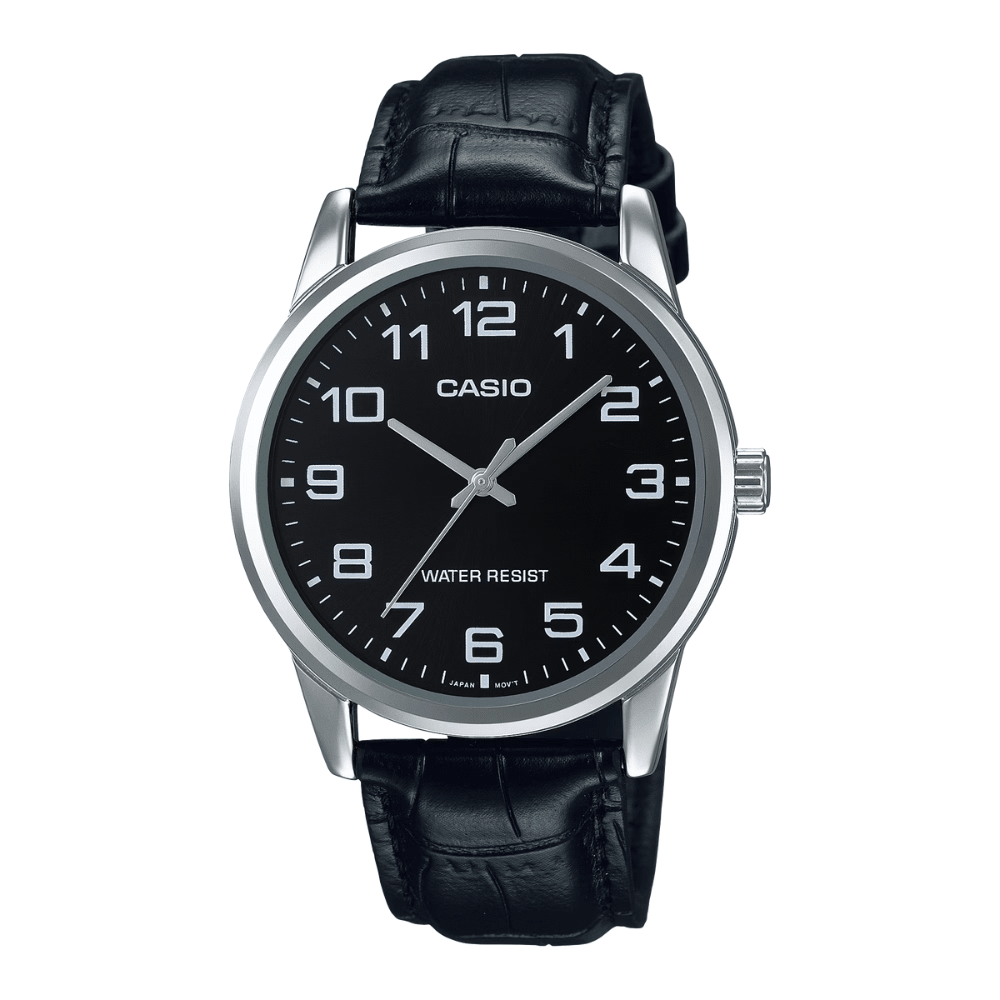 RELOJ CASIO MTP-V001L-1BUDF PLATEADO/NEGRO1