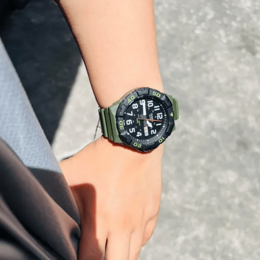 RELOJ CASIO MRW-210H-3AVDF VERDE OSCURO3