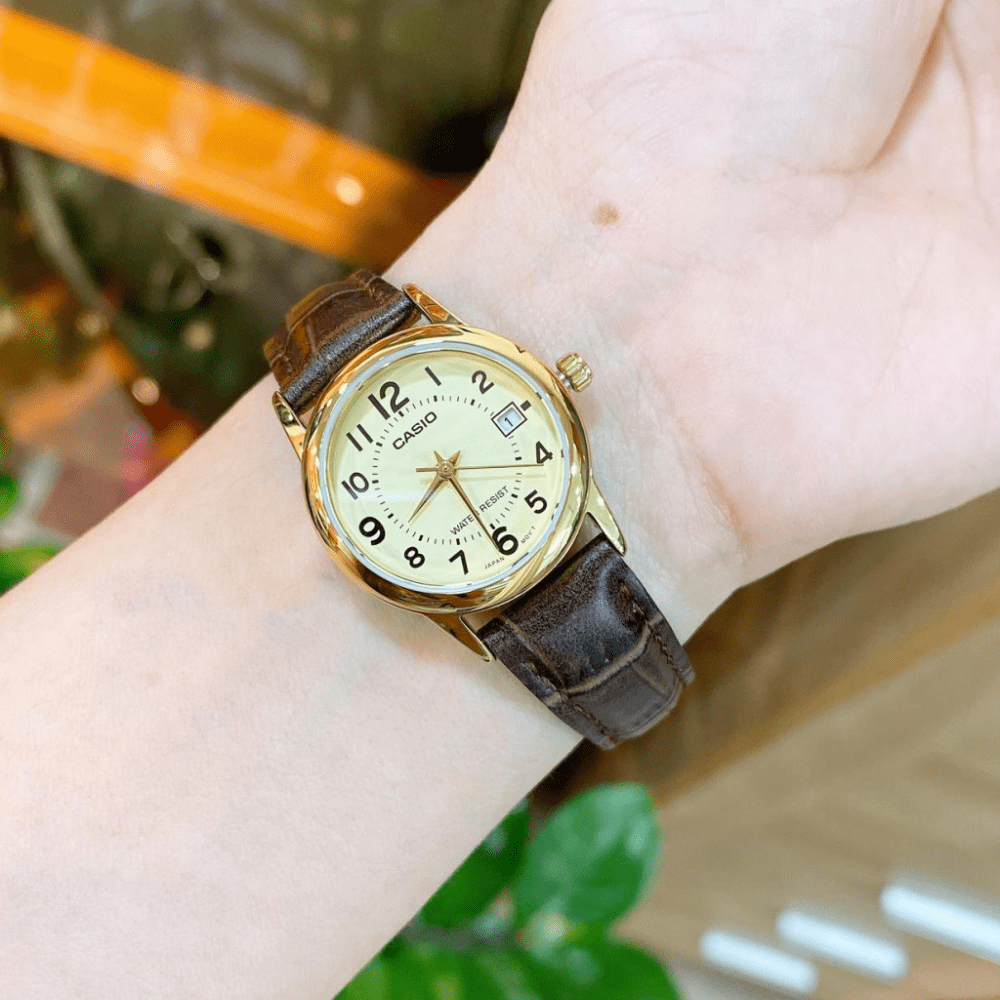 RELOJ CASIO LTP-V002GL-9BUDF DORADO2