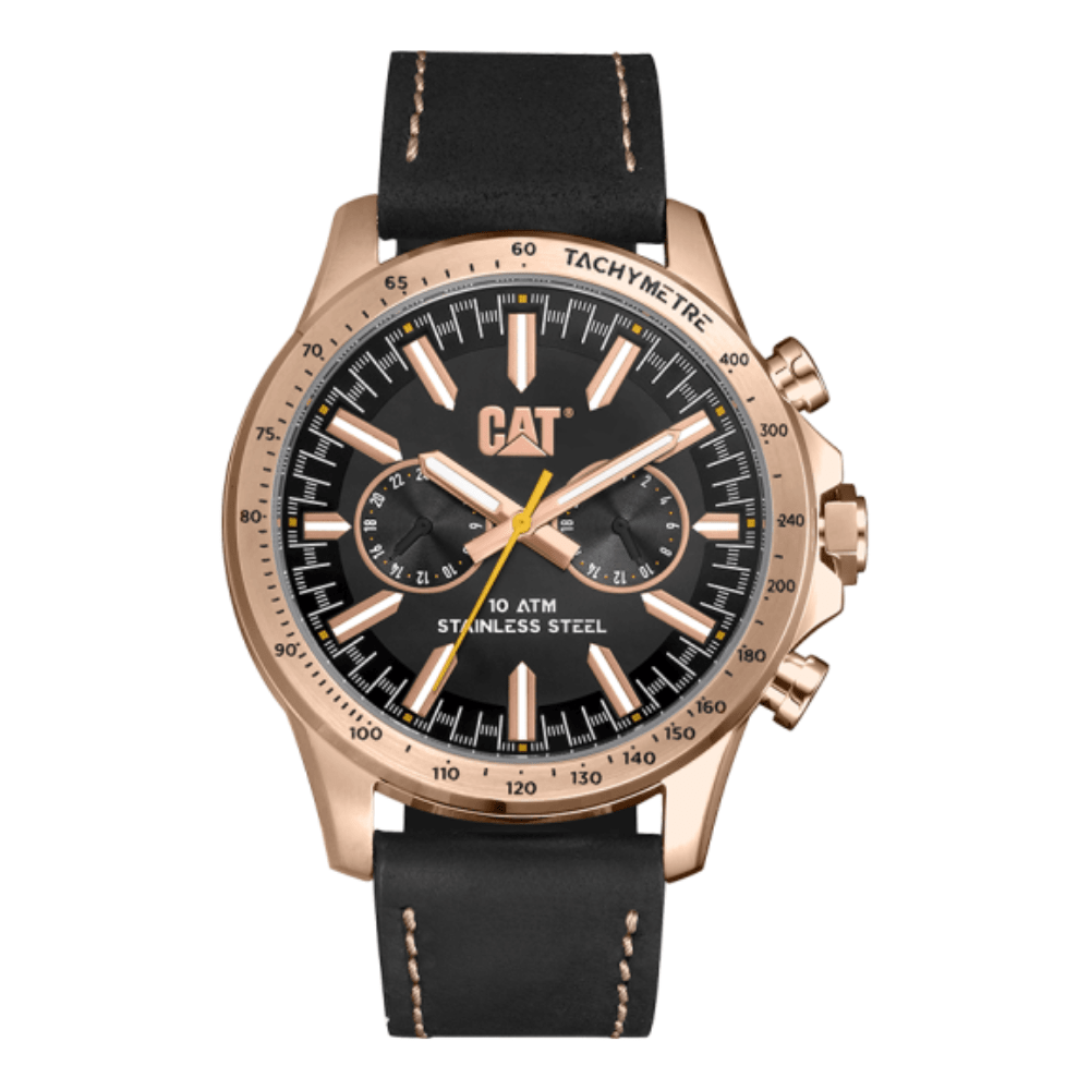 RELOJ CAT AD.199.34.139 BOSTON MULTI NEGRO DORADO1