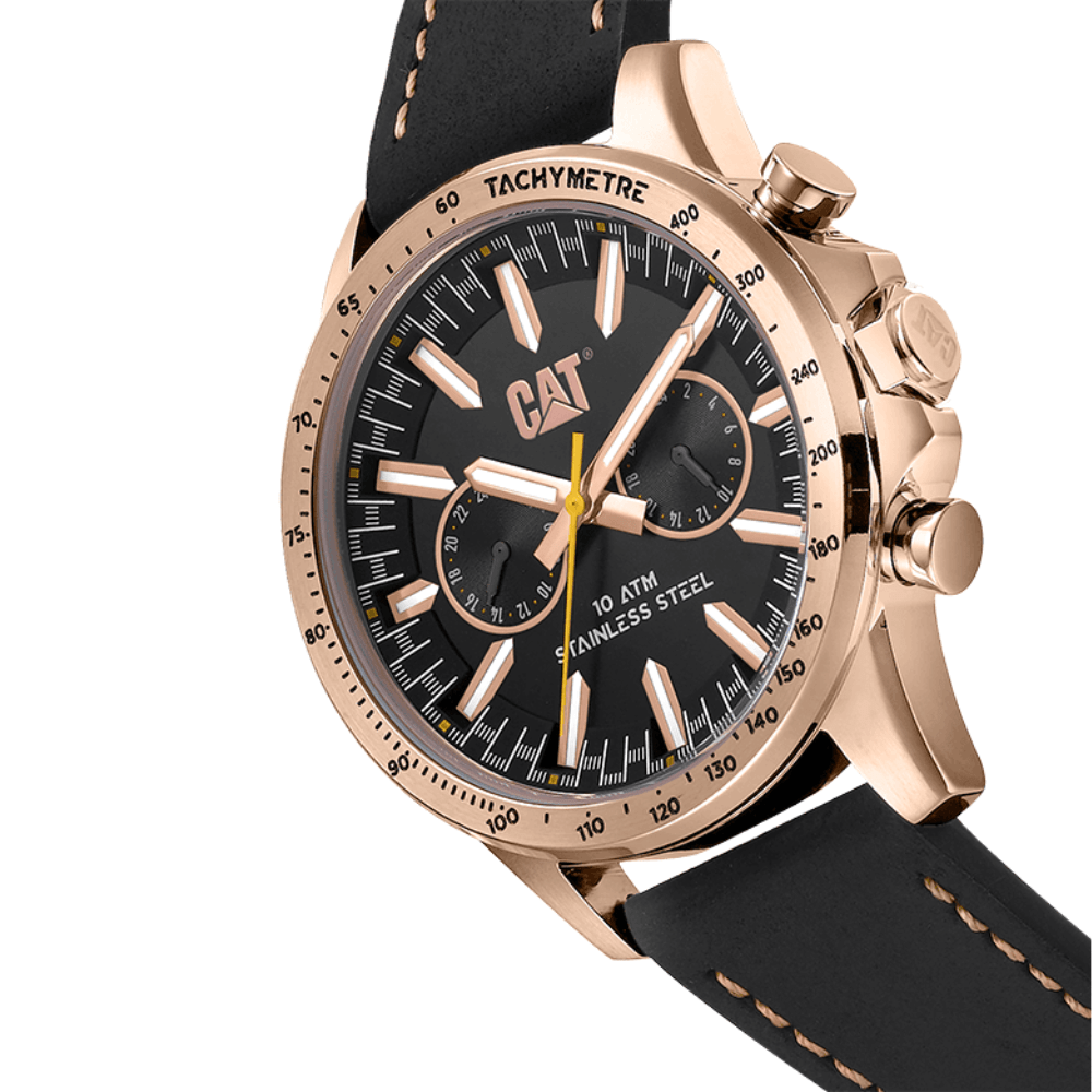 RELOJ CAT AD.199.34.139 BOSTON MULTI NEGRO DORADO2