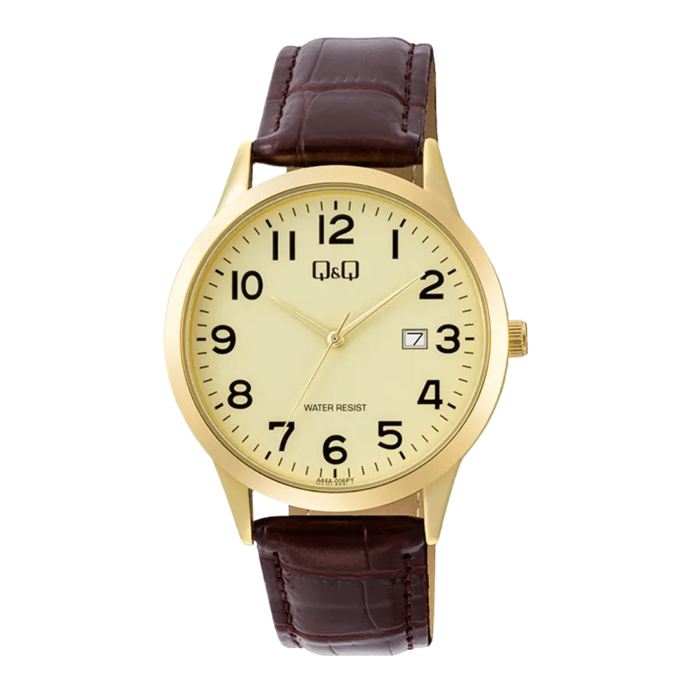 RELOJ Q&Q A44A-006PY DORADO1