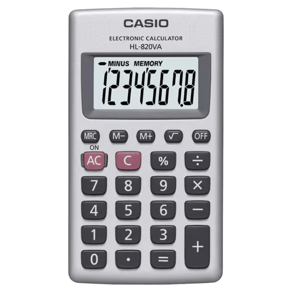 CALCULADORA CASIO HL-820VA1