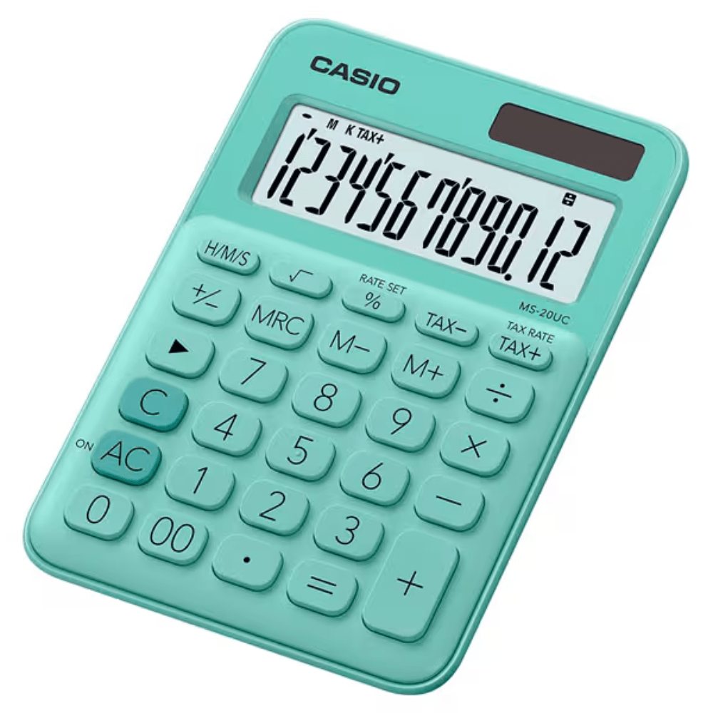 CALCULADORA CASIO MS-20UC-GN1