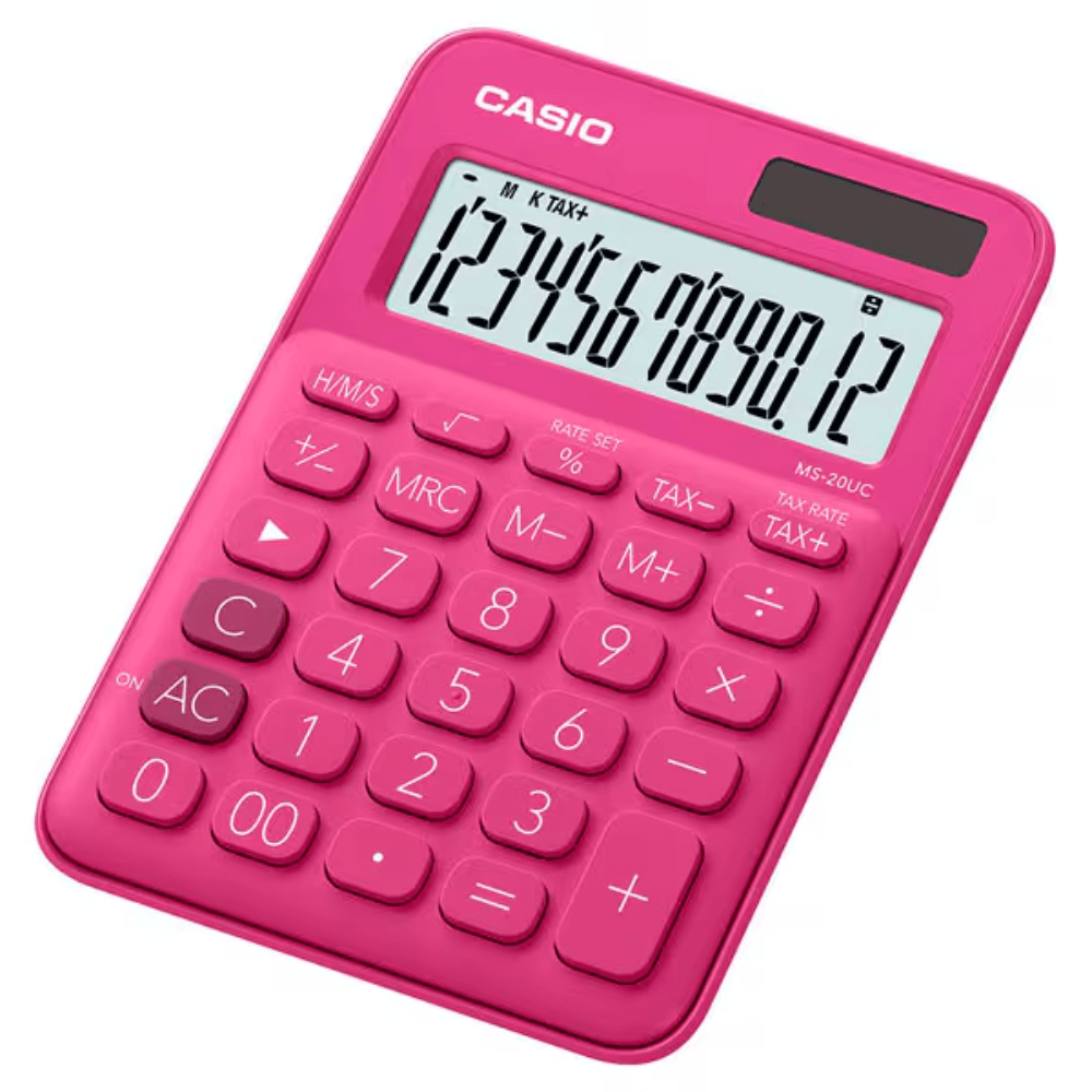 CALCULADORA CASIO MS-20UC-RD1
