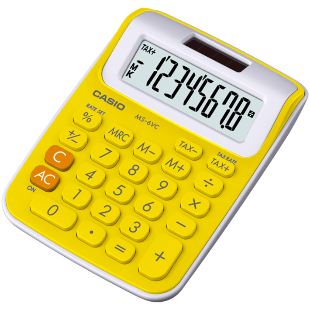 CALCULADORA CASIO MS-6VC-YW1