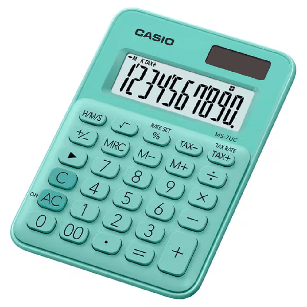 CALCULADORA CASIO MS-7UC-GN1