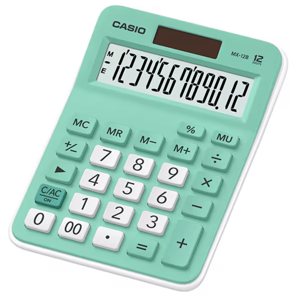 CALCULADORA CASIO MX-12B-GN1