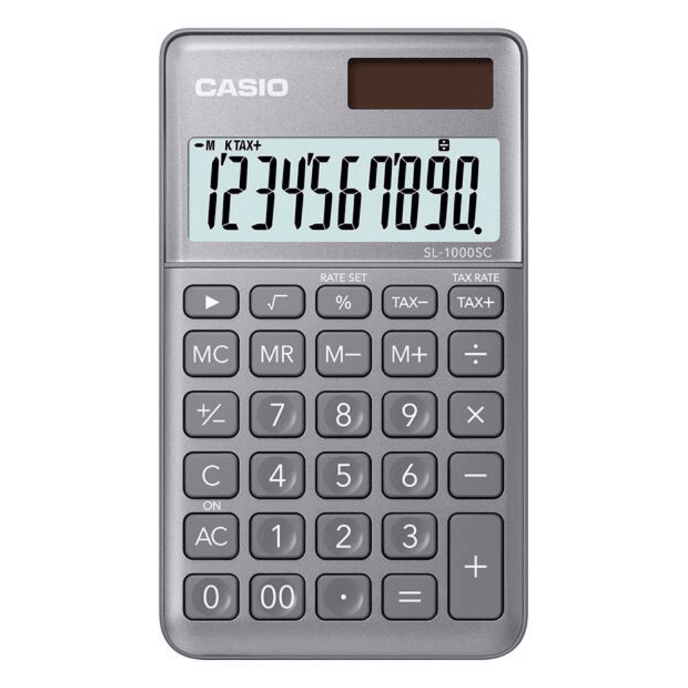 CALCULADORA CASIO SL-1000SC-GY1