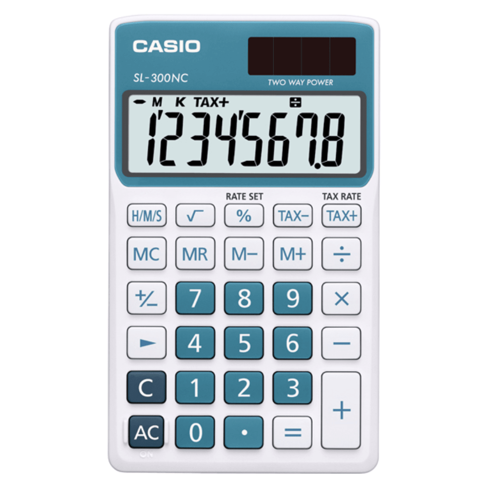 CALCULADORA CASIO SL-300NC-BU1