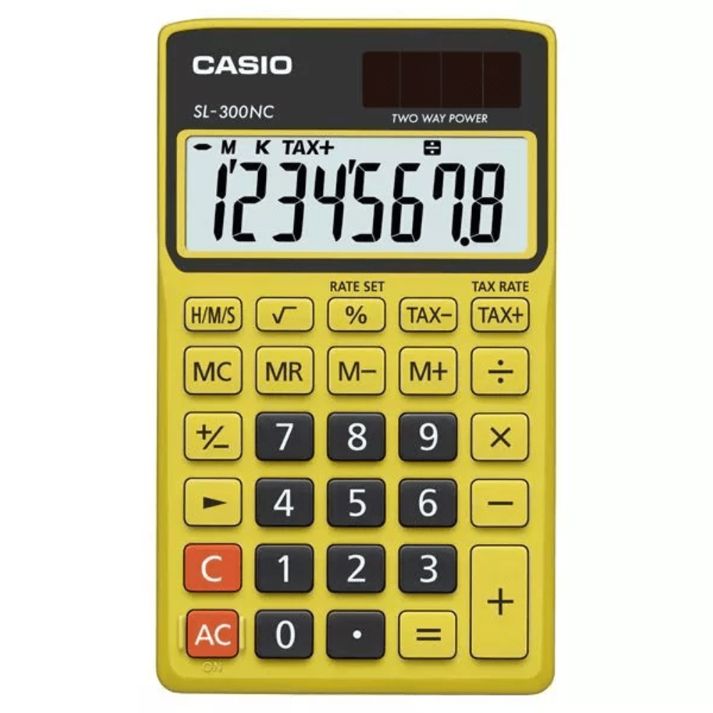 CALCULADORA CASIO SL-300NCB-YW1