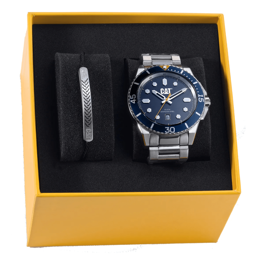 RELOJ CAT QC.141.11.626 DOME PLATEADO3