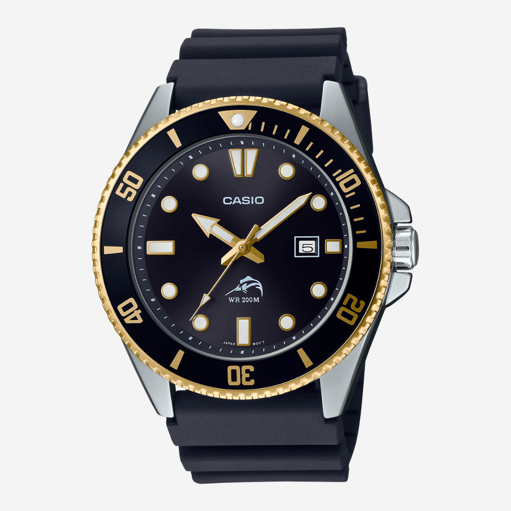 RELOJ CASIO MARLIN MDV-106G-1AVCF PLATEADO DORADO1