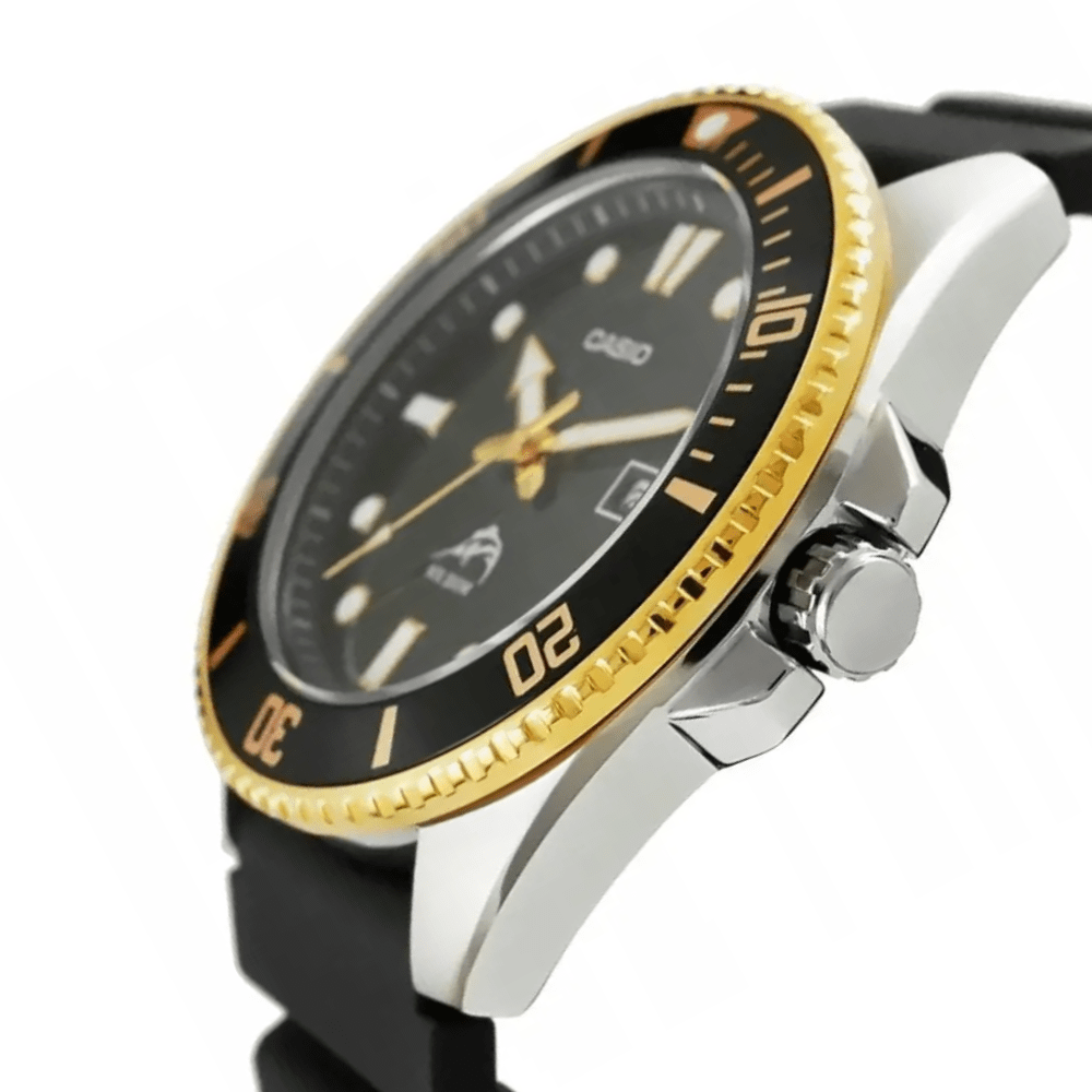 RELOJ CASIO MARLIN MDV-106G-1AVCF PLATEADO DORADO4