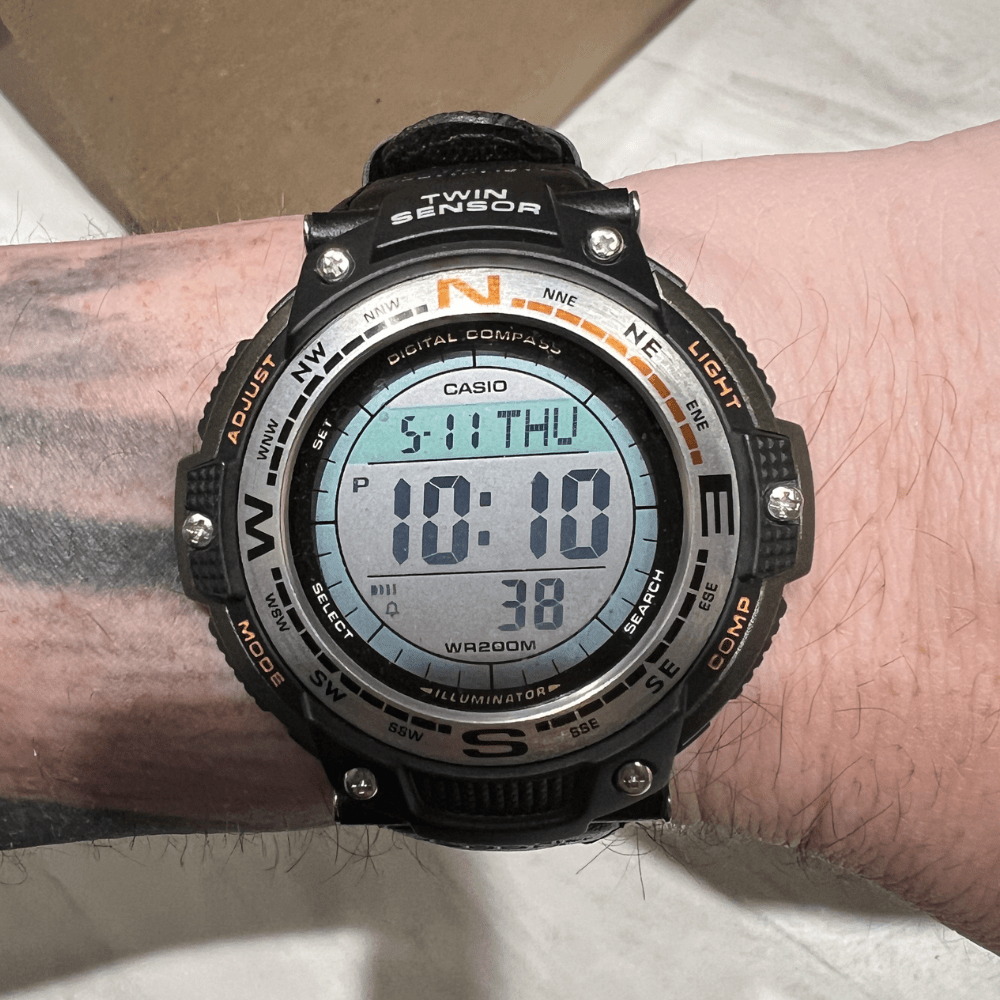 Reloj Casio Deportivo SGW-100B-3VCF Twin Sensor OutGear Hombre2