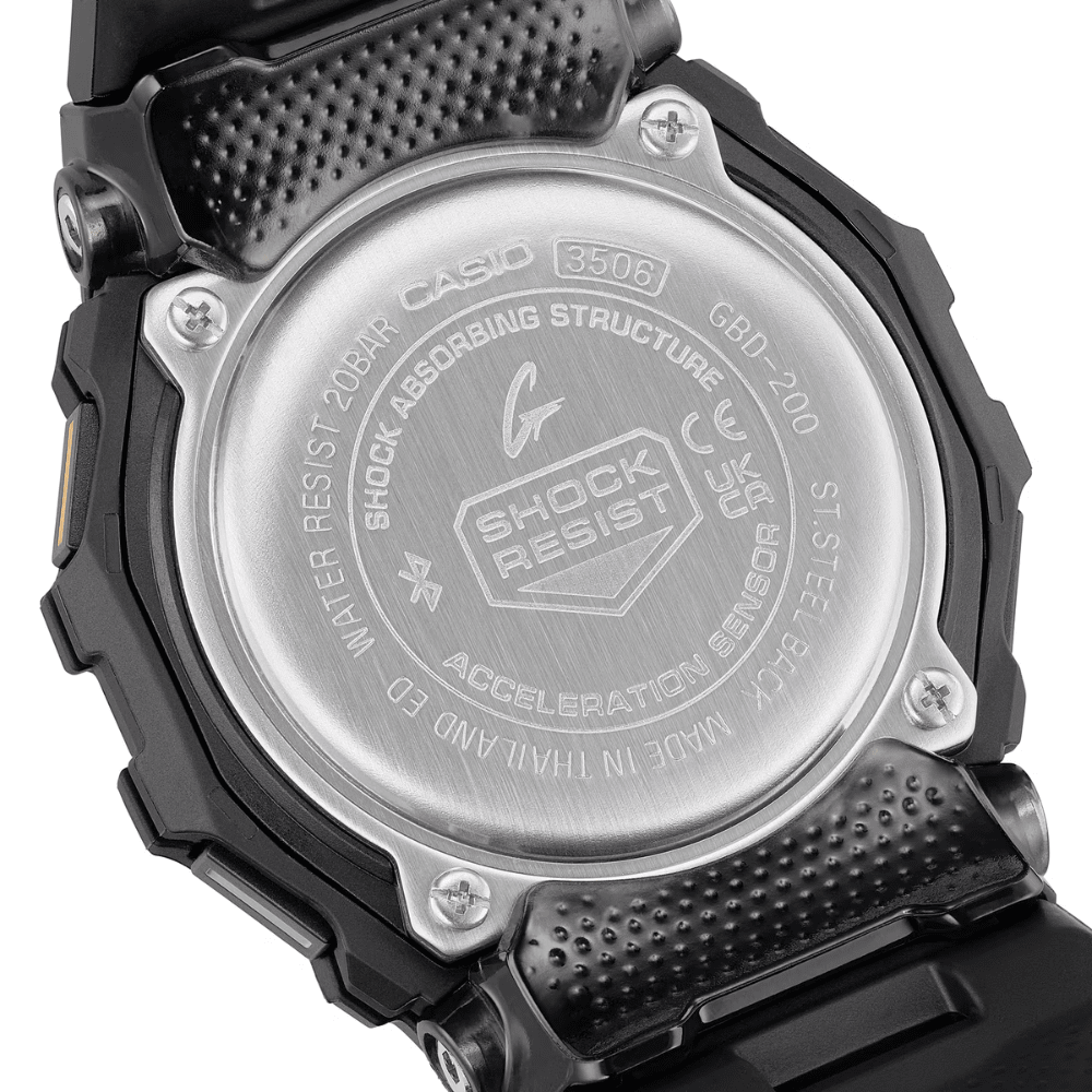 Reloj G-Shock GBD-200-1A1DR G-Squad Digital Deportivo Bluetooth Negro6