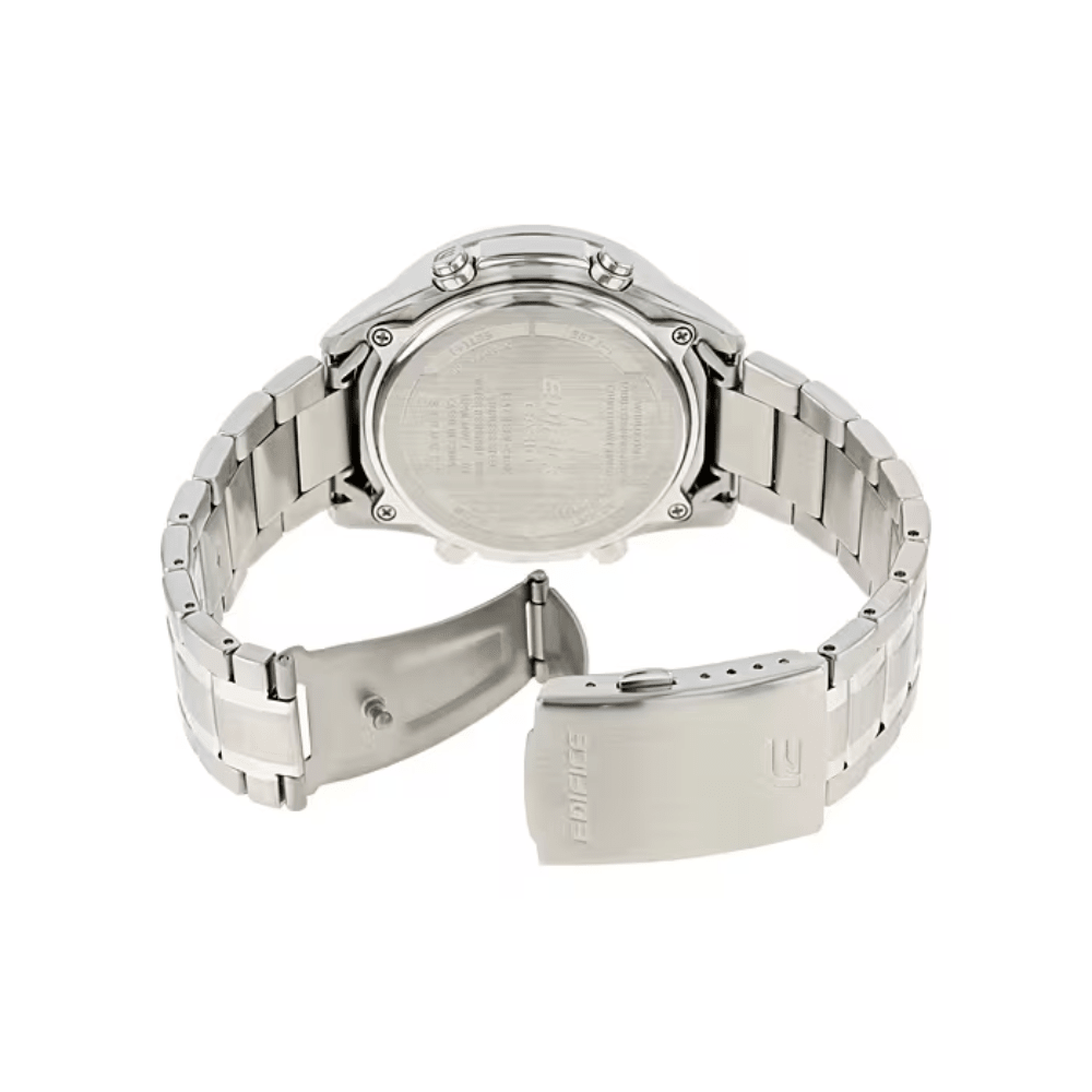 Reloj Casio Edifice EFV-C100D-1AV Analógo-Digital Acero Plateado Hombre4