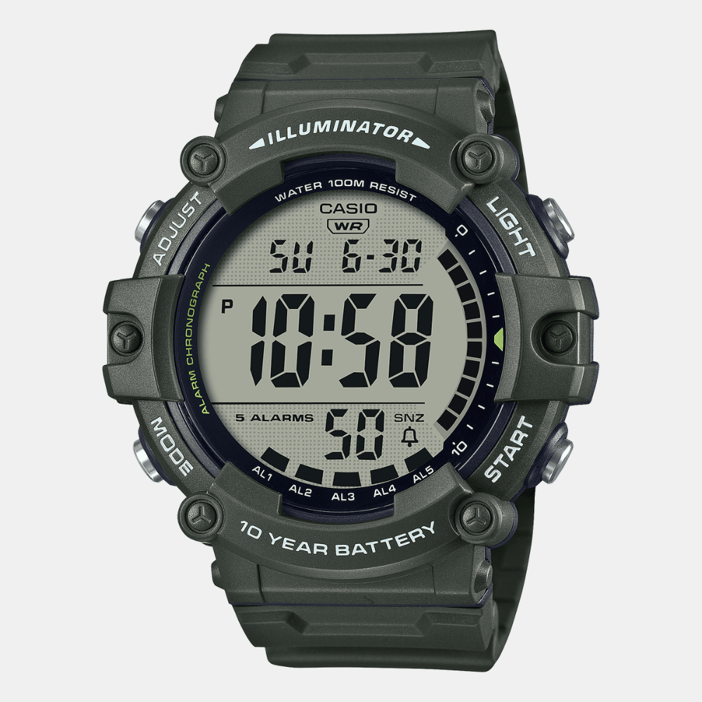 Reloj Casio Illuminator AE-1500WHX-3AVDF Resina Digital Verde Hombre1