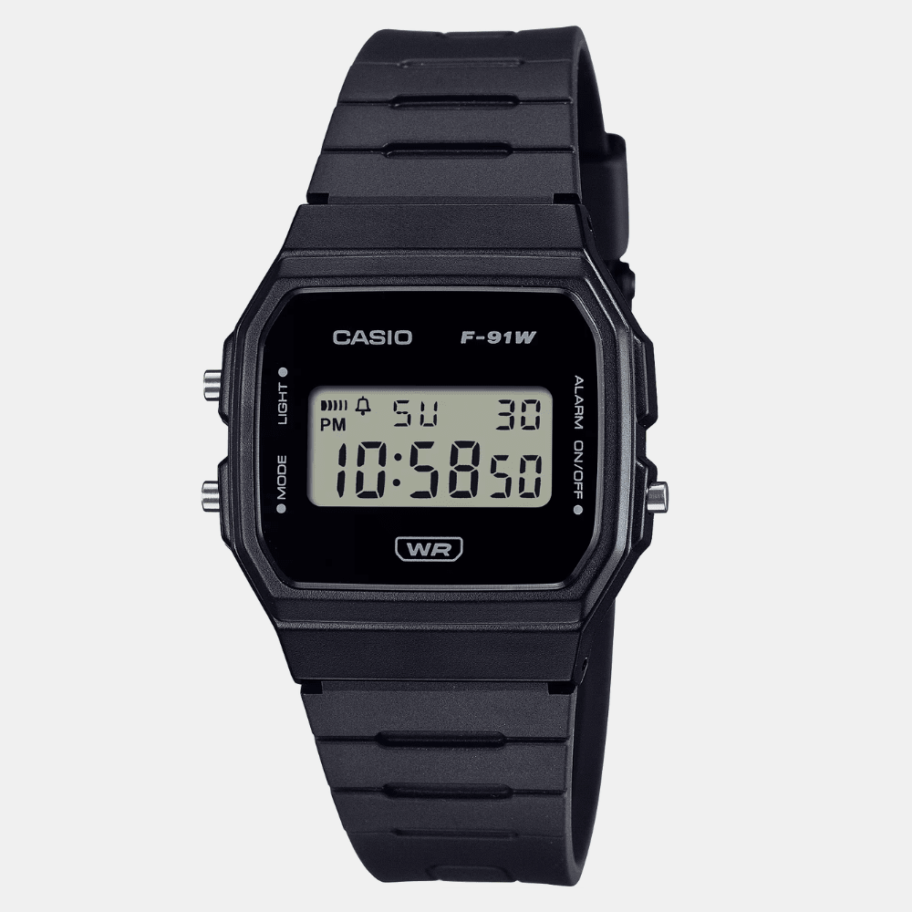 Reloj Casio Vintage F-91WB-1ADF Digital Clásico Negro Unisex1