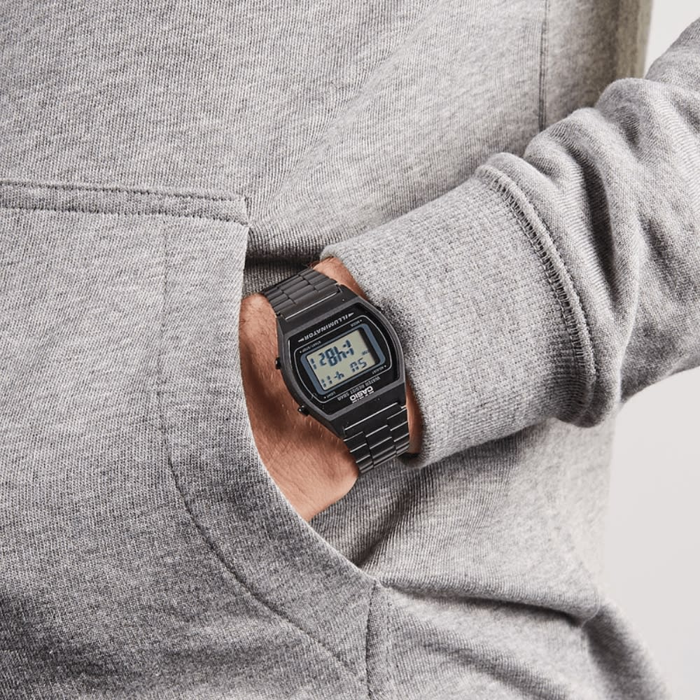 Reloj Casio Vintage B640WB-1ADF Digital Acero Negro Unisex5