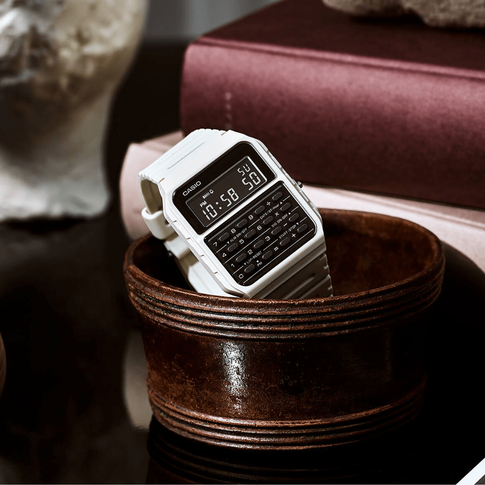 RELOJ CASIO CA-53WF-8BDF VINTAGE BLANCO3