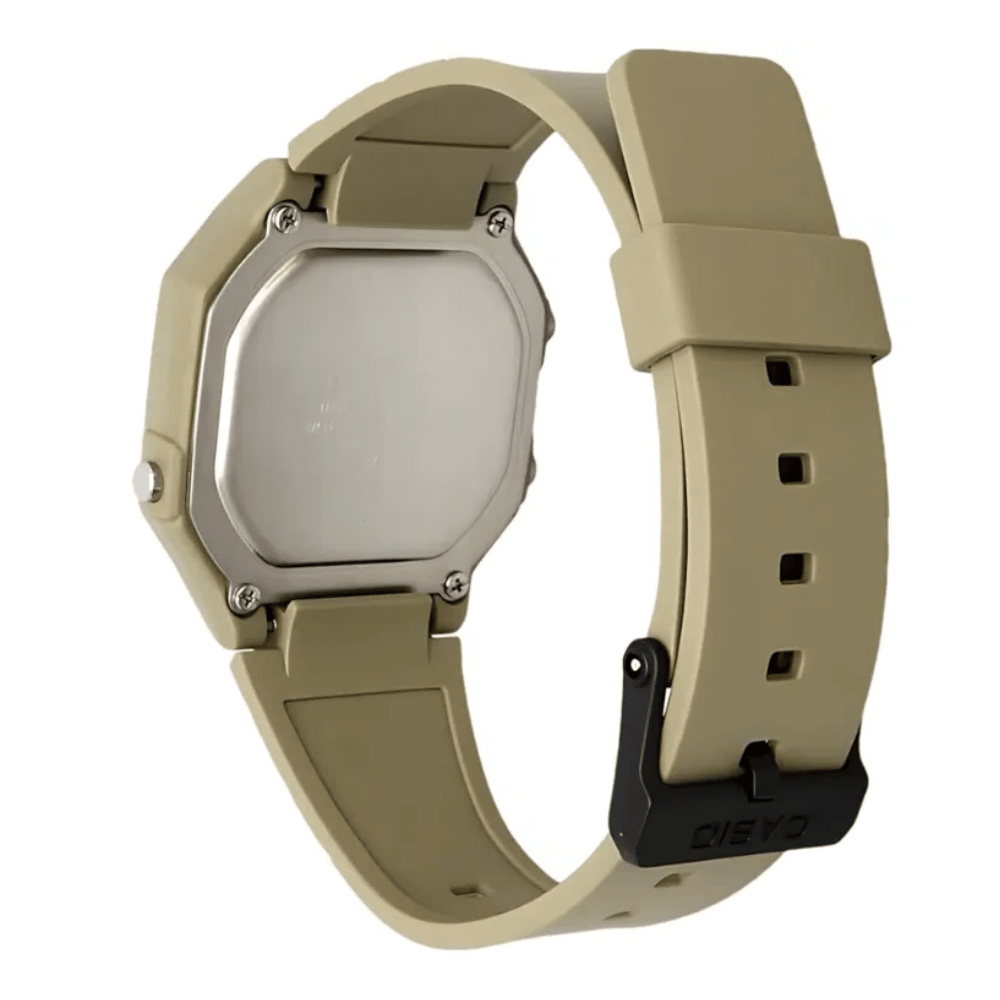 Reloj Casio Vintage W-217H-5AVDF Retro Digital Café Arena  Unisex4