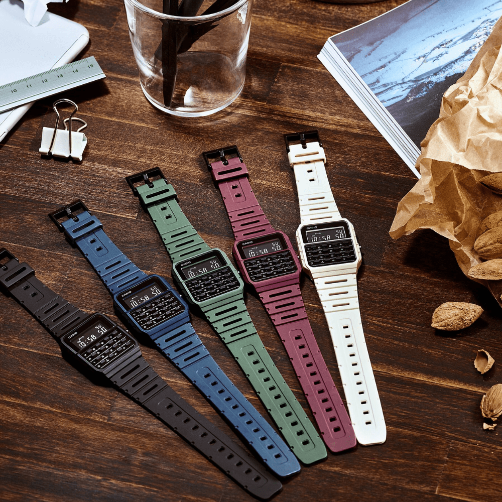 RELOJ CASIO CA-53WF-8BDF VINTAGE BLANCO4