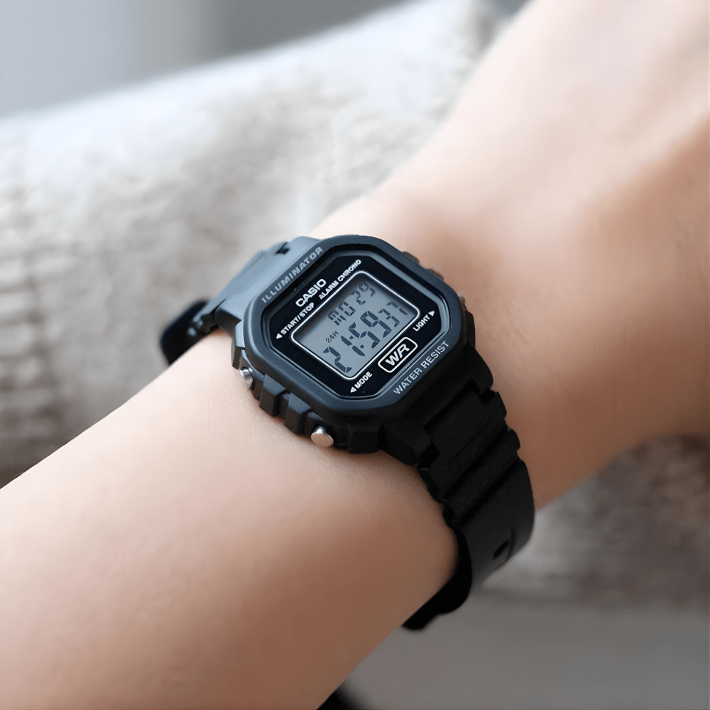 RELOJ CASIO LA-20WH-1ADF NEGRO2