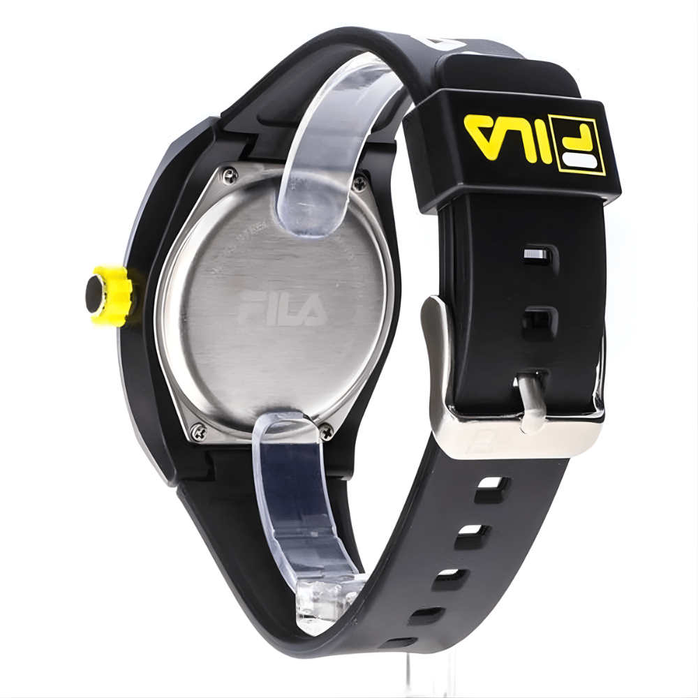 RELOJ FILA FILA-38-180-103 NEGRO AMARILLO5
