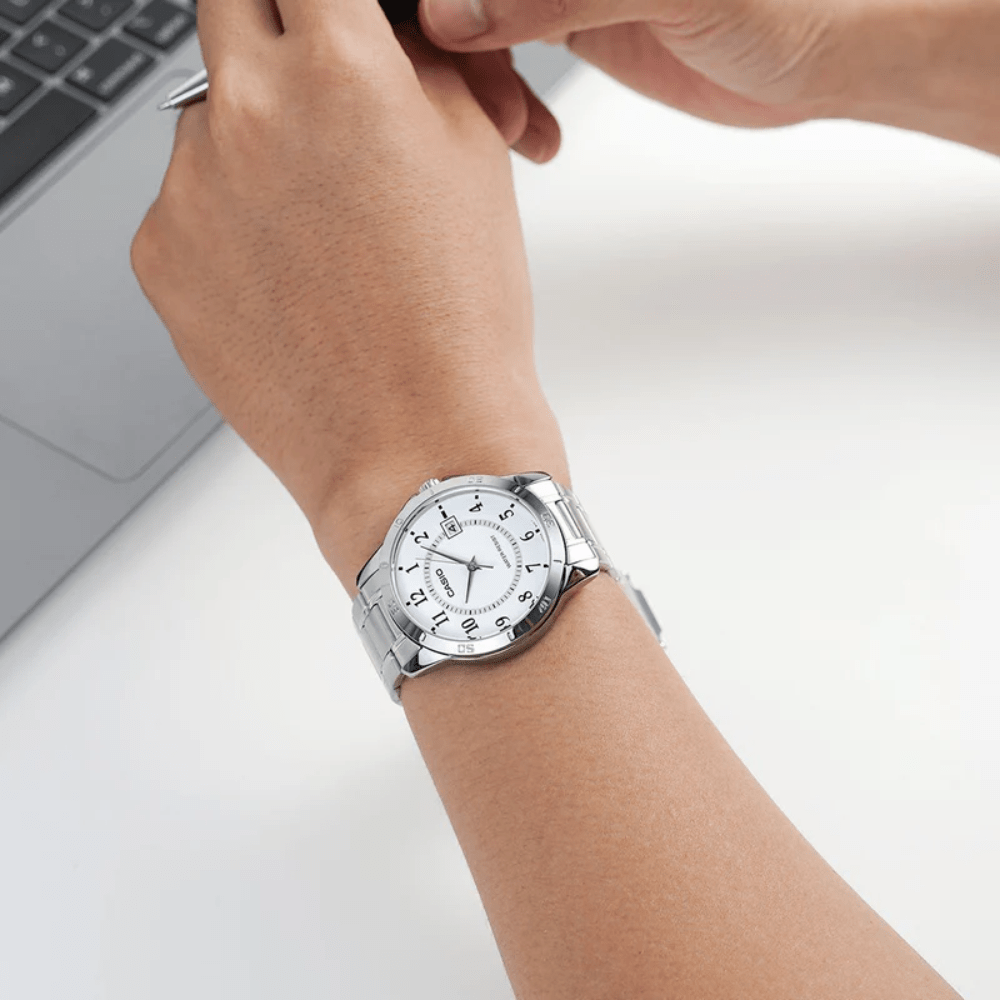RELOJ CASIO MTP-V004D-7BUDF PLATEADO2