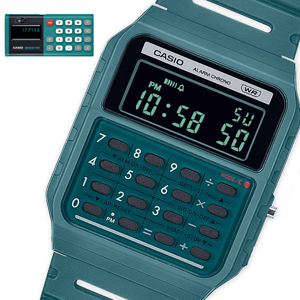 RELOJ CASIO CA-53WB-3BDF VERDE3