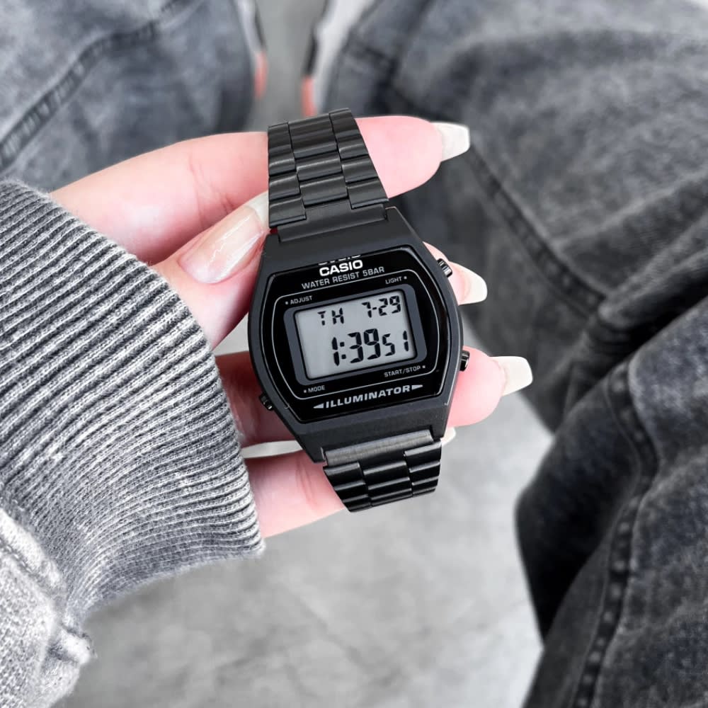 Reloj Casio Vintage B640WB-1ADF Digital Acero Negro Unisex2