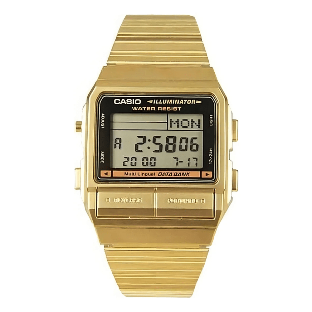 RELOJ CASIO DB-380G-1DF VINTAGE DORADO2