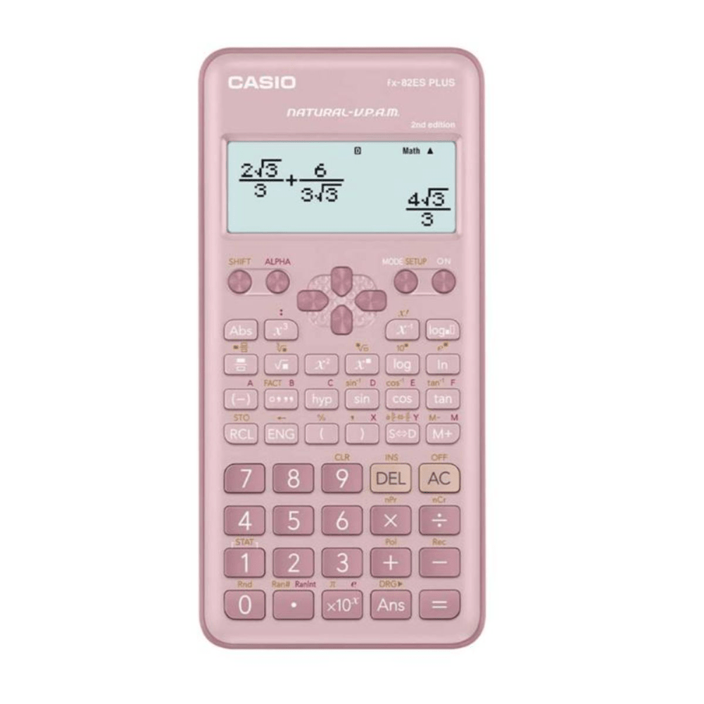 CALCULADORA CASIO FX-82ESPLUS2-PK ROSA1